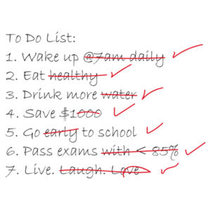 To Do List - Apron Design